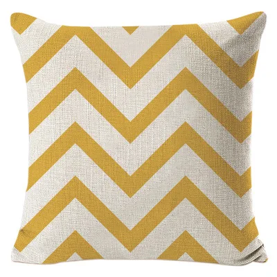 H13 Ретро средиземноморская ручная нарисованная наволочка с буквами льняная Подушка Автомобильная декоративная наволочка для подушки карта на заказ мягкая и удобная - Цвет: H13
