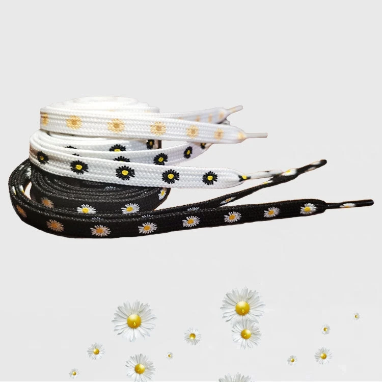 flower shoe laces