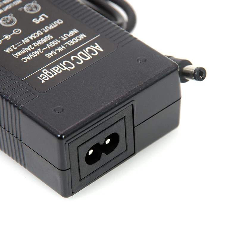 Battery Charger Battery Charger Adapter 1-30PCS Liitokala 48V/54.6V Charger for 48V battery pack 2A/2000mA DC 5.5*2.1 Plug