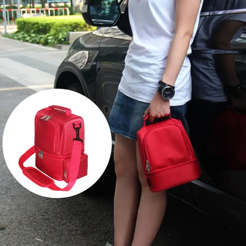 Insulated Waterproof Picnic Bags Kitchen USB Charging Heating Bag Travel Food Storage Office Beverage Container
