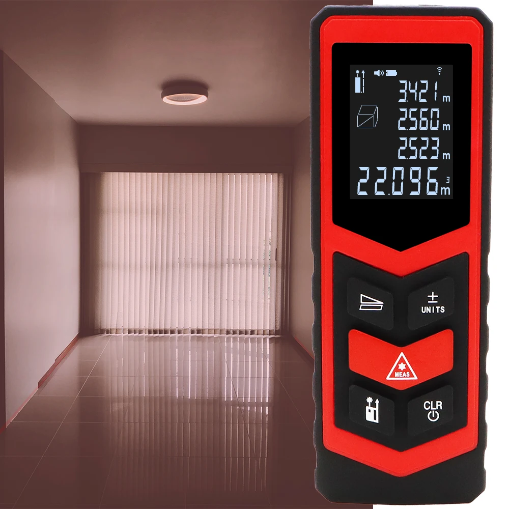 30m 40 m 60m 100m Digital Laser Rangefinder Laser Meter Distance Tester Tape Finder Distance Measure Device 30%OFF