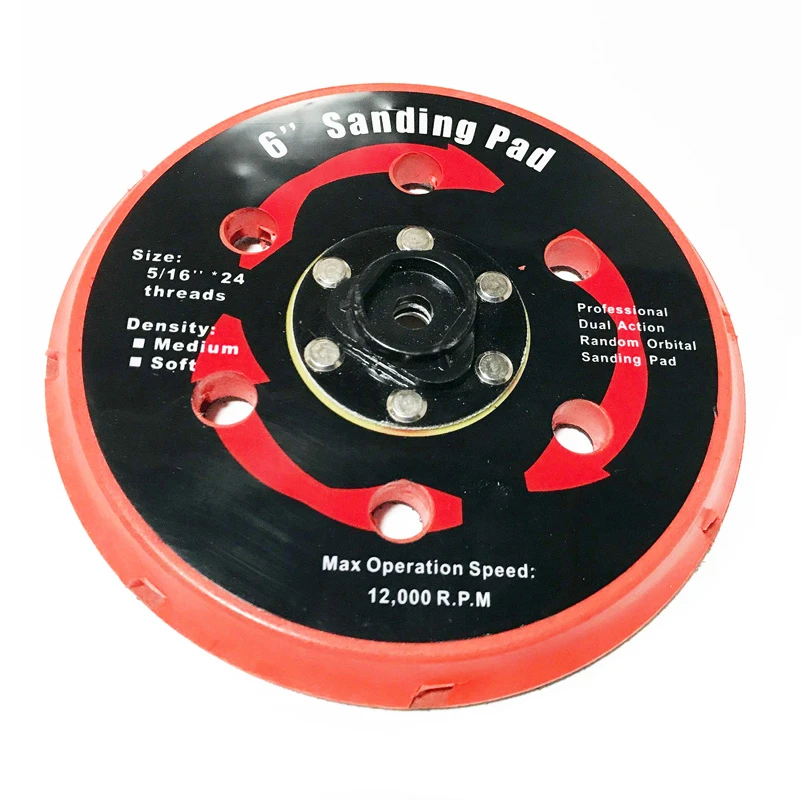 5" 6" Inch 125mm 150mm Sanding Pad Holder Backing Plate for DAS 21E for