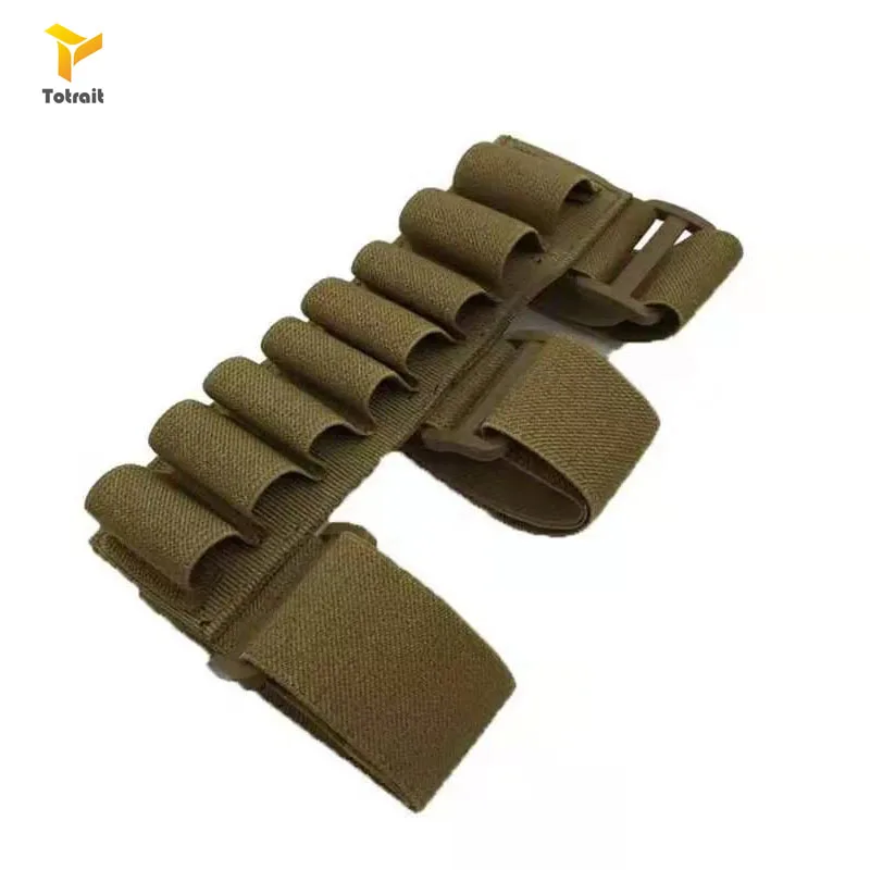 Details about   Forearm Sleeve Magazine Pouch Tactical 8 Rounds Shotshell Holder Buttstock 