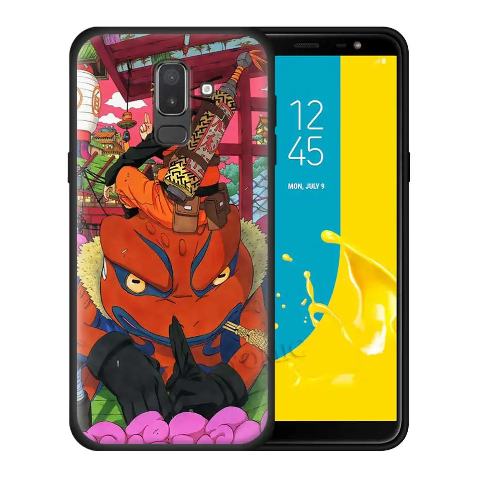 Наруто и производства компании "Kakashi" Чехол для samsung Galaxy J8 J6 J4 A6 A7 A8 A9 плюс M10 M20 M30 S M40 силиконовый чехол для телефона с изображением на задней панели ков