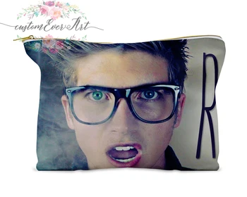 

Shane Dawson cosmetic bag personalized small makeup bag funny makeup organizer toiletry bag zipper pouch