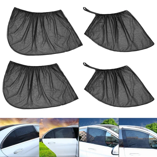 

Car Shade UV Protector 2 Sizes Mesh Sunshade Front Visor Window Cover Sun Shield