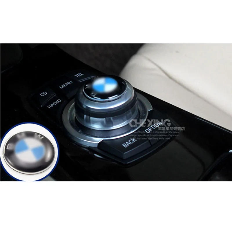 

1pcs 29mm Car decoration Sticker Car Multimedia button sticker For Bmw e46 e90 e60 e39 f30 e36 f10 f20 e87 e92 e30 e34 X1 X3 X4