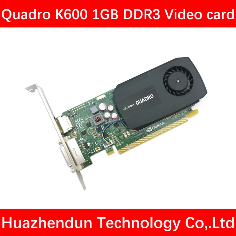 

Оригинальный Квадро K600 1 ГБ DDR3 PCIE Профессиональный K 600 Графика карты CAD видео редактирования видео карта