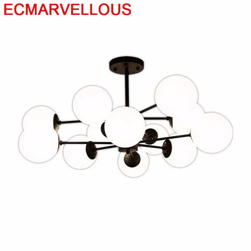 Lampara Lustre E Pendente Para Sala De Jantar Deco Chambre Fille подвеска Лофт подвесной светильник