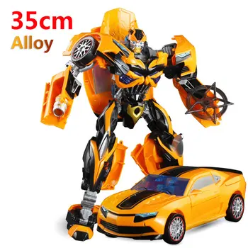 

35cm Transformation Robot Toys Car War Hornet Movie Film 4 Model Classic Edition Gifts Boy toys