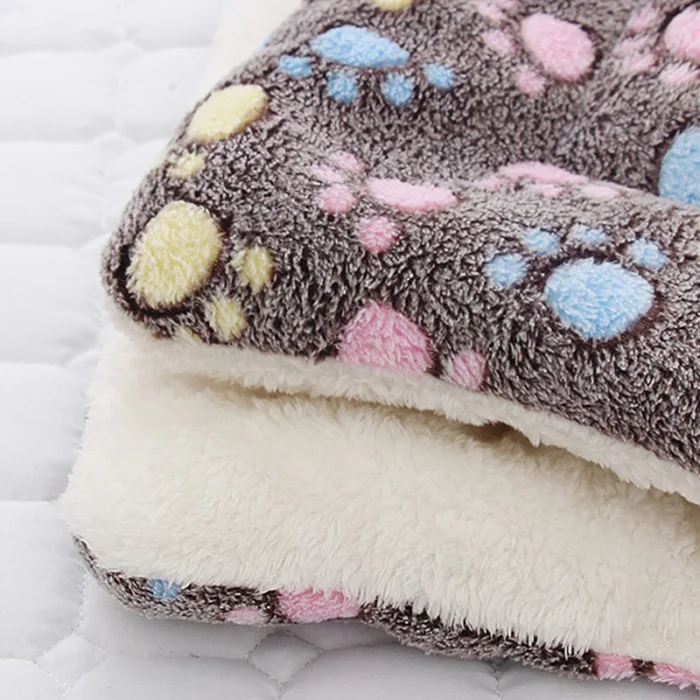 Супер мягкий спальный коврик для домашних животных моющаяся теплая кровать тканевая подушка для щенка котенка собаки MYDING