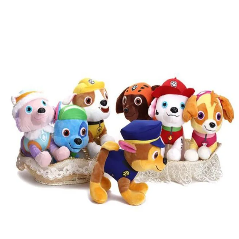

30 CM Cute Paw Patrol Dog Puppy Anime Stuffed Doll Plush Toys For Children Gifts