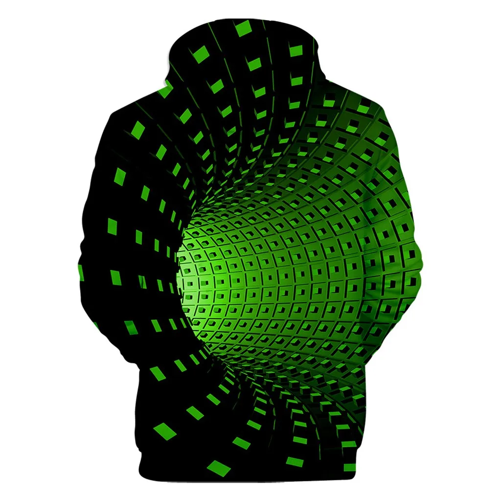 Мужская хлопковая толстовка унисекс Мужская 3D печать креативная о-образный вырез повседневные длинные рубашки Топ Толстовка свободный с капюшоном bluzy meskie