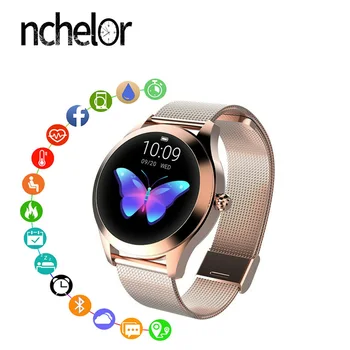 

KW10 IP68 Waterproof Smart Watch Men Women Fashion Bracelet Heart Rate Monitor Sleep Monitoring Smartwatch For IOS Android