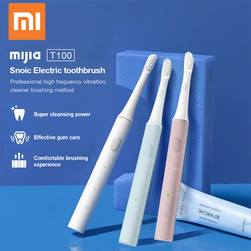 T100 Toothbrush Deep-Cleaning Original Xiaomi Electric Oral Heads