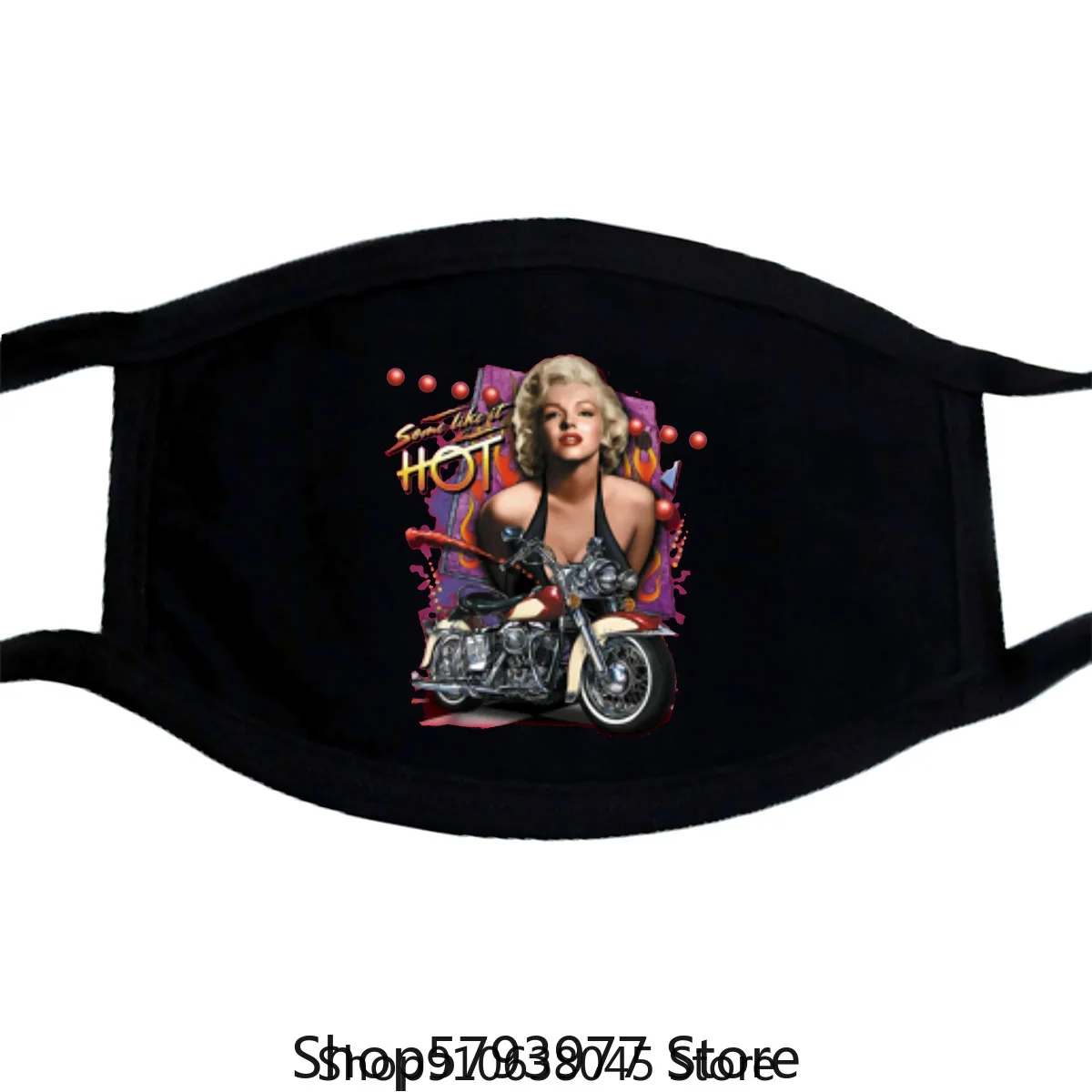 Маска Rotton Hd V Twin Biker Monroe Old School DRUCK Modell Marilyn PM2.5 | Аксессуары для одежды