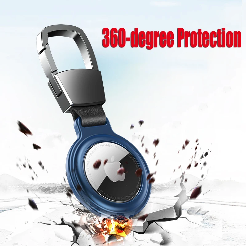 Magnetic Metal Protective Case AirTags Tracker Silicone Locator Trackers Anti-lost Device Protect Sleeve Smart Accessories gps locator key finder anti lost tracker anti lose tracker item locator anti lost locator key chain locator