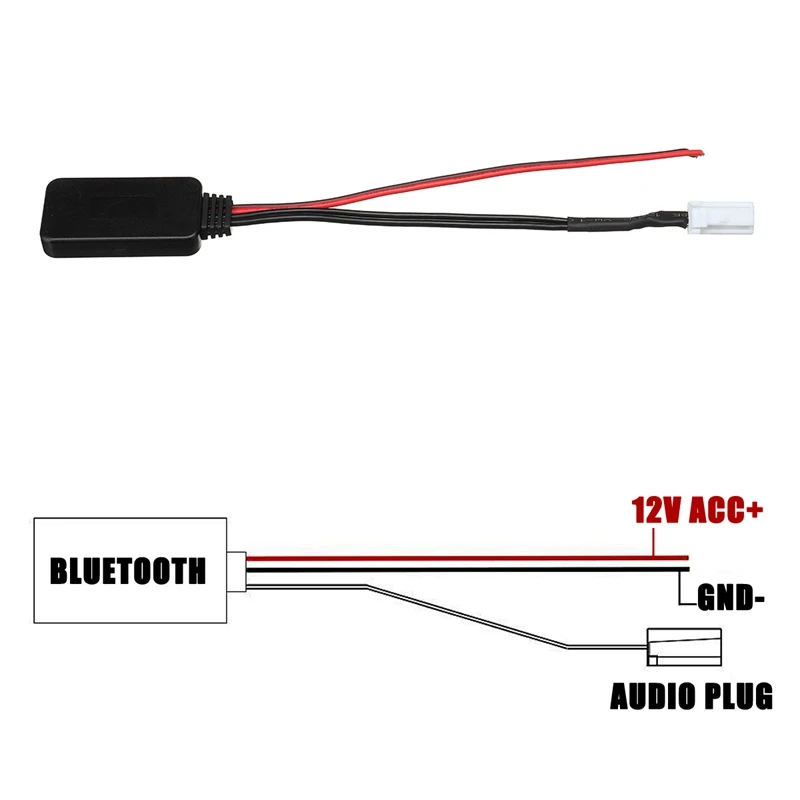 4,0 беспроводной Bluetooth модуль музыкальный адаптер вспомогательная линия Aux аудио приемник автомобиля для Suzuki Sx4 для Grand для Vitara 2007-2010