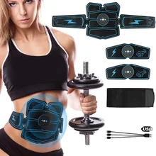 Стимулятор мышц живота, тренажер, EMS, оборудование для фитнеса, оборудование для тренировки мышц, электростимулятор, тонер для упражнений дома, тренажерного зала