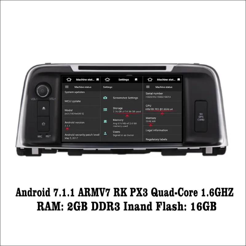 Liislee Android 7 1 2G RAM для Kia K5/Optima 2016 ~ 2017 автомобильный Радио Аудио Видео Мультимедиа DVD