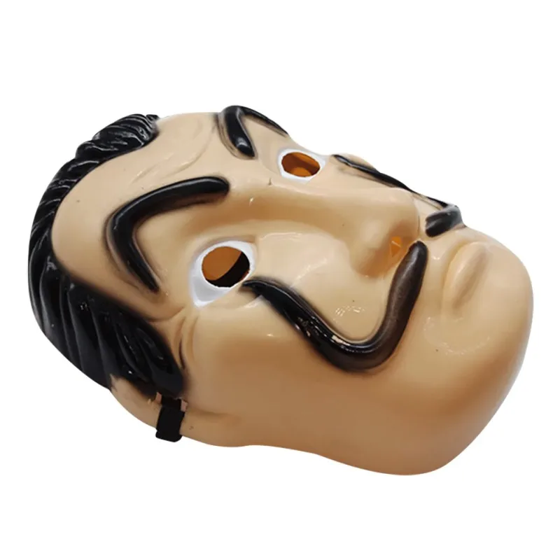 B Dali пластиковая маска для хеллоуина бумажный дом Косплей украшения маскарадные забавные инструменты забавная маска ла Каса де Papel