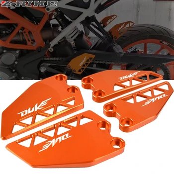 

Motorcycle Accessories CNC Aluminum Front and Rear Heel Protective Cover Guard FOR KTM DUKE 125 250 390 DUKE125 2017 2018 2019