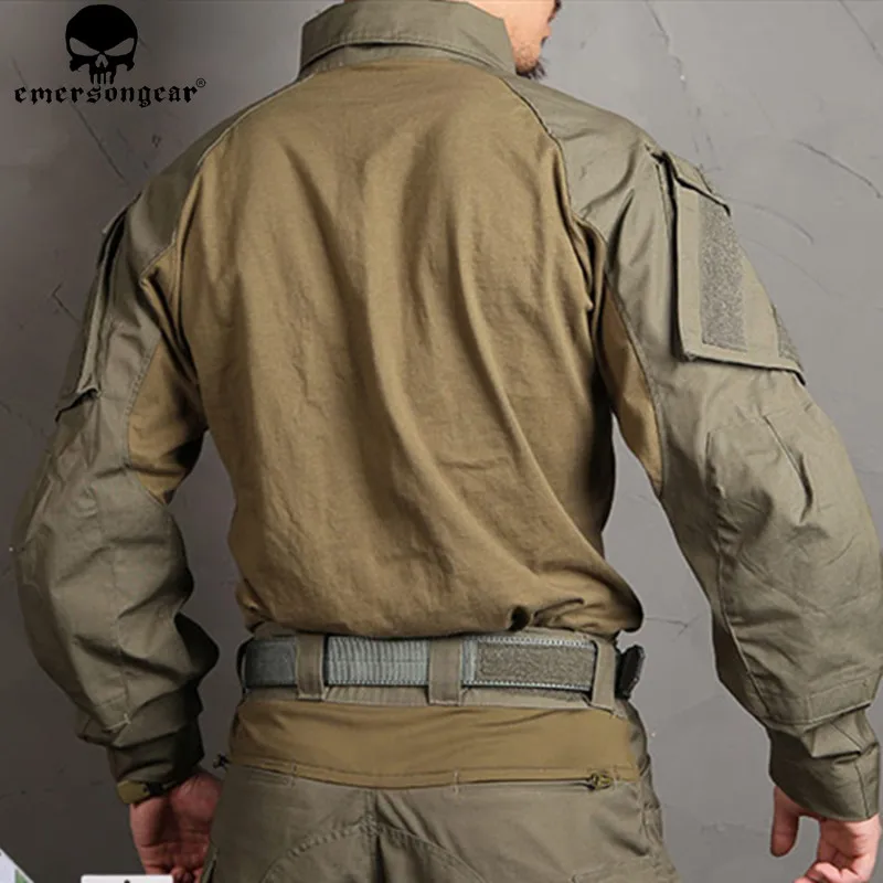Emersongear G3 Combat Tactical Shirt Upgraded Version Mens BDU Sports Slim Fit Duty Tops Genuine Multicam