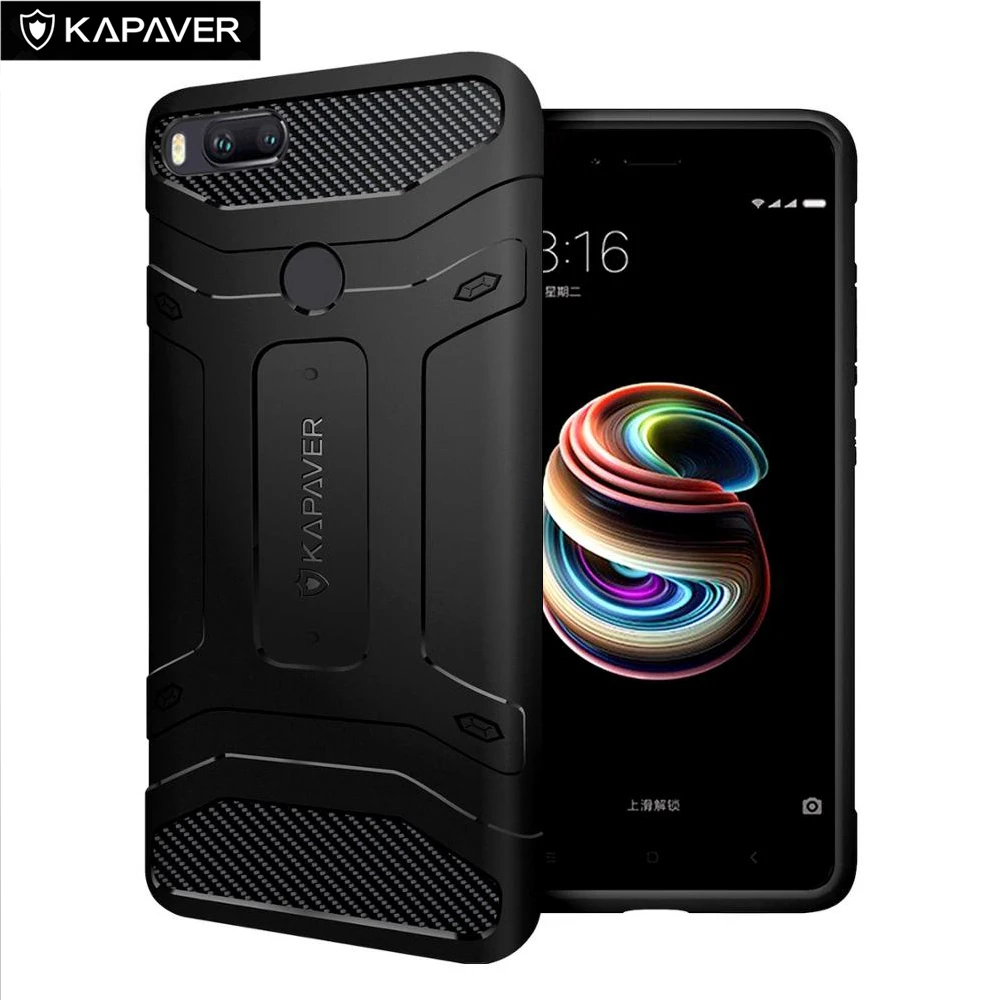 Capaver роскошный Официальный чехол для телефона Xiaomi Mi A1 устойчивый ударопрочный
