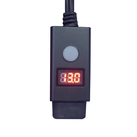 to USB Adapter Motorcycle Quick Disconnect Plug with USB Charger 2.1A and LED Digital Voltmeter