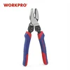 Плоскогубцы с длинным носом WORKPRO 8 дюймов, Электрические плоскогубцы, плоскогубцы с плоским носом, офсетные комбинированные плоскогубцы, ин... ► Фото 1/6