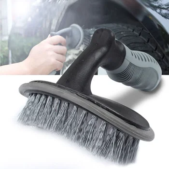 

Car Motorcycle Bike Wheel Tire Rim Scrub Brush Washing Cleaning Tool 13*6*13CM