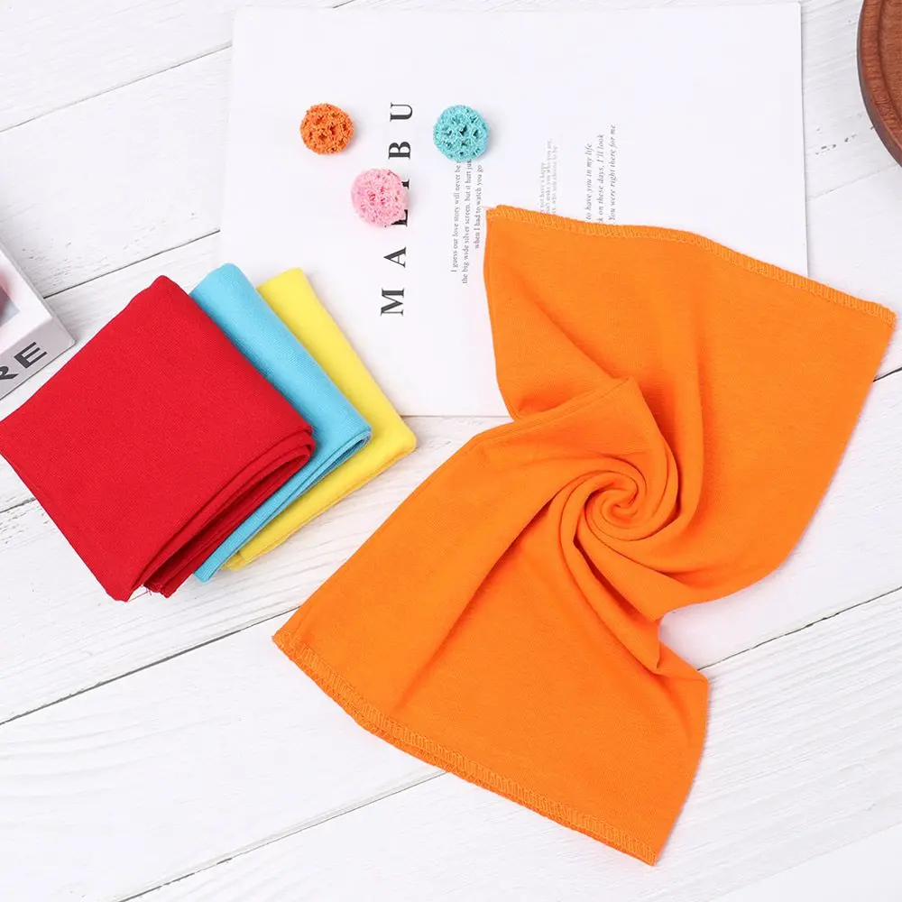 1pc Boys Girls Bandana Windproof Cute Long Scarf Cotton Collar Scarves Children Cotton Scarf Neck Warmer