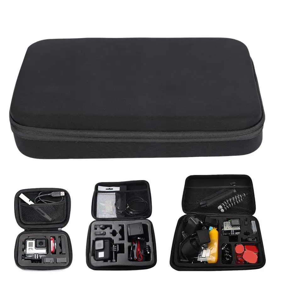 Отделение для фотографий Carry Storage Box сумка Противоударный Камера Защитный чехол для экшн-камеры Gopro Hero 4/5/6 аксессуаров для Gopro Hero