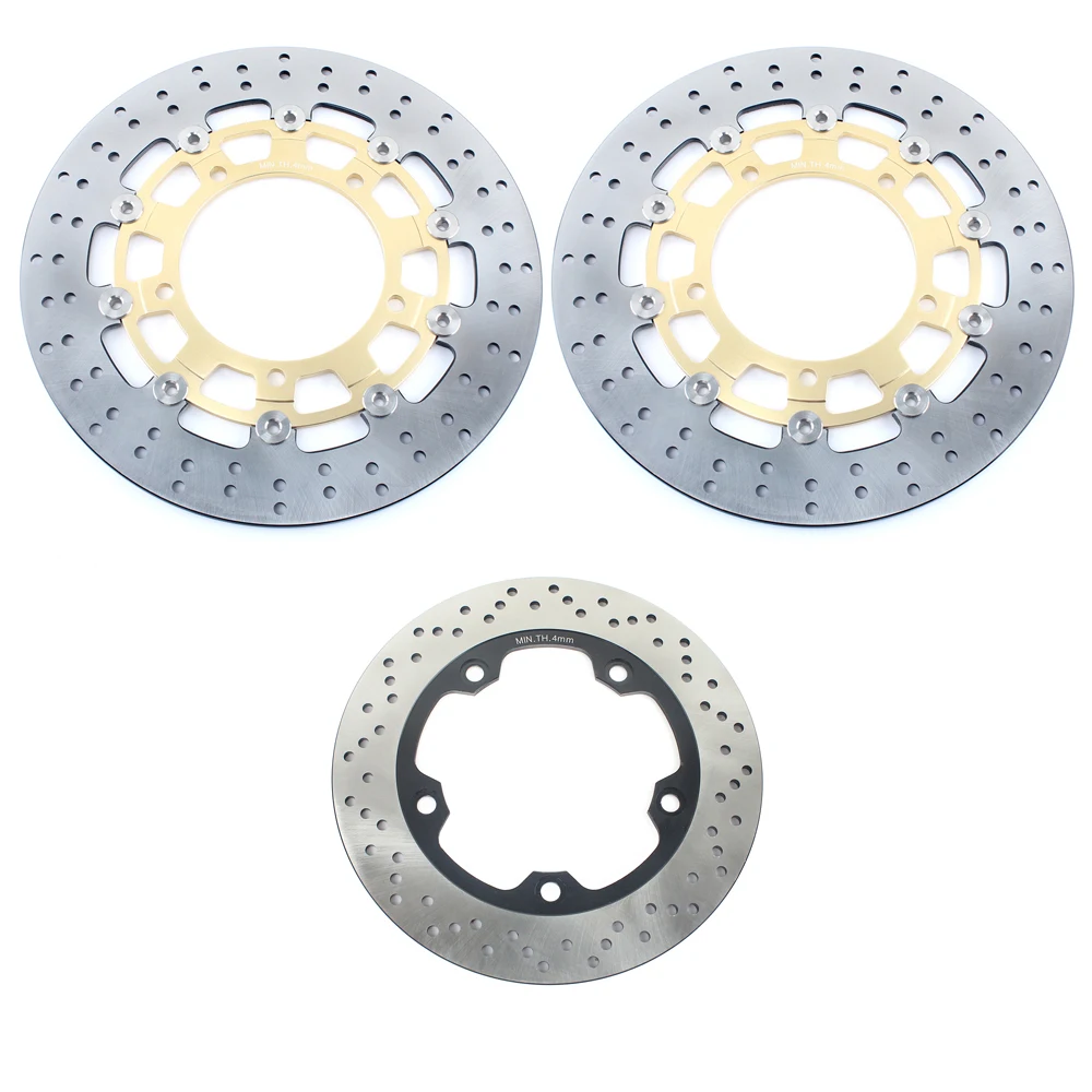 BIKINGBOY For Suzuki GSR 400 06-08 GS 600 / ABS 07-10 750 11-16 GSX 650 F FA 08-13 Front Rear Brake Discs Disks Rotors | Автомобили и