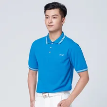 Летняя рубашка для гольфа, Мужская высокоэластичная быстросохнущая дышащая тренировочная футболка, мужская спортивная футболка, Майки для гольфа, одежда D0665