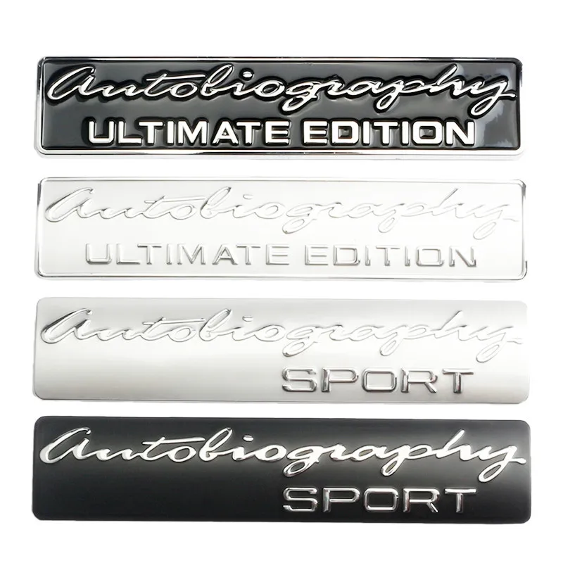 

The Application of Land Rover Anniversary Car Logo Range Rover Aurora Autobiography SPORT Limited Edition Cool Car Stickers