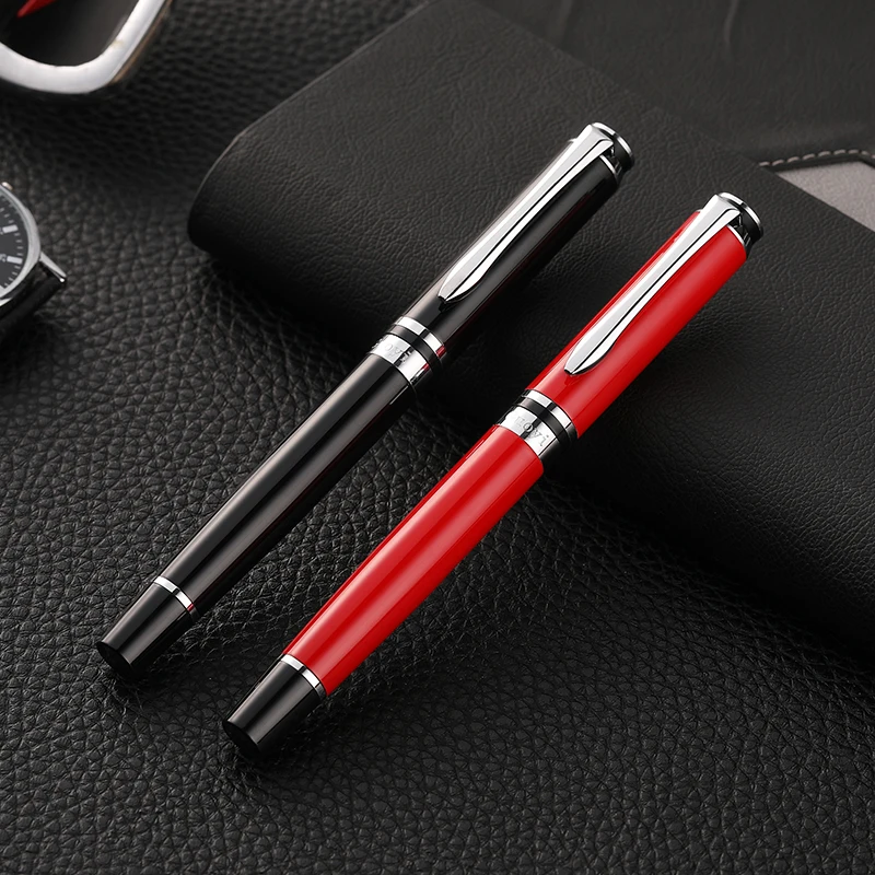 Ручка перьевая Guoyi A293 металлическая с чернилами 0 5 мм|fountain pen|high quality fountain penquality pens |