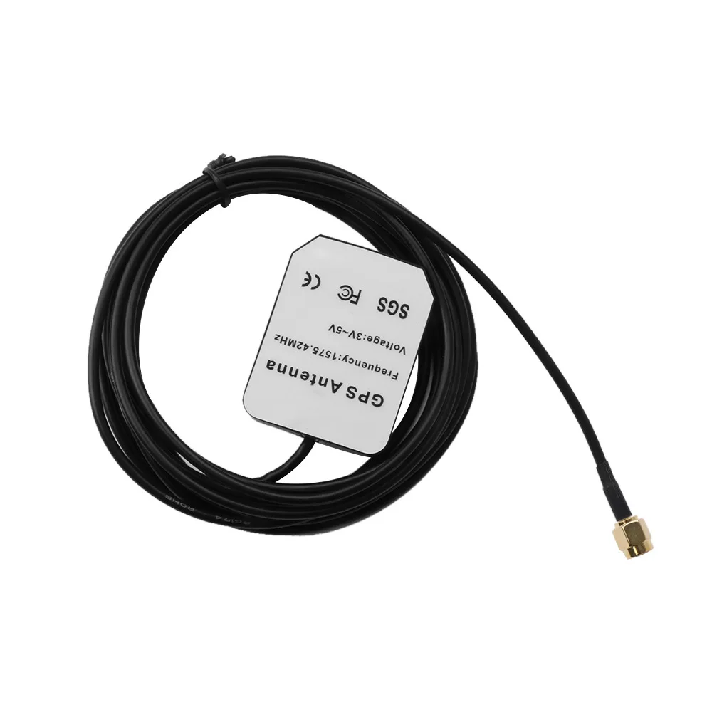 Автомобильный приемник GPS SMA Conector 3 м кабель автомобильная антенна GPS авто антенна адаптер для DVD навигации камера ночного видения