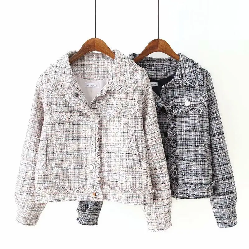 

2019 Autumn New Style Casual Versatile Fashion Soft Twill Pocket Coat