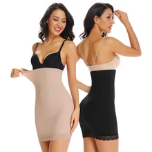 WOWENY Высокая талия для похудения бесшовное нижнее белье трусики Топ Корректирующее белье для женщин под платья животик контроль кружевная юбка