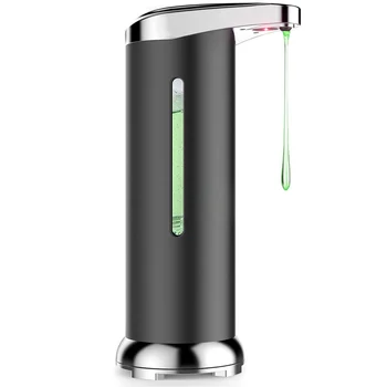 

Stainless Steel Automatic Liquid Soap Dispenser Hand Free Smart Liquid Sensor Soap Touchless Dispenser Pump for Kitchen Bathroom