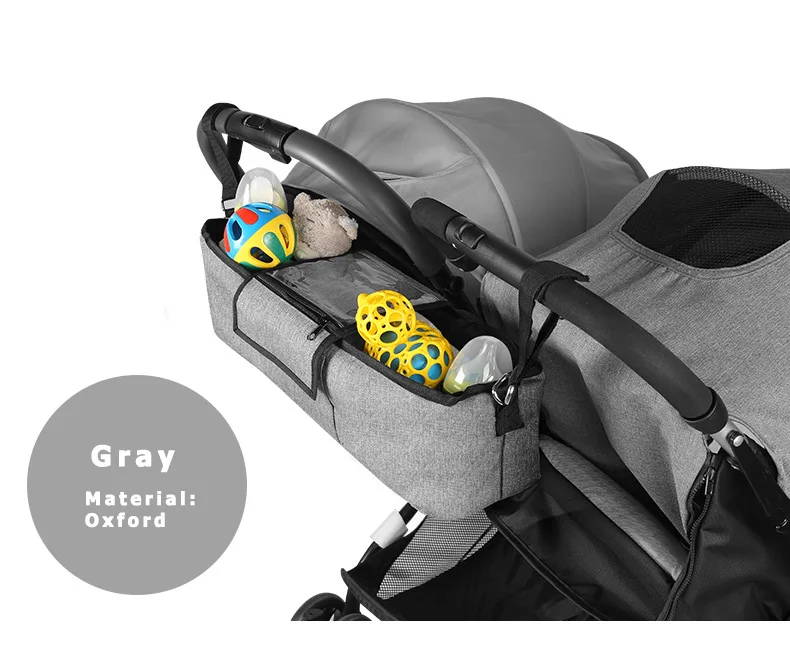 baby girl stroller accessories Twin baby stroller organizer bag mummy diaper bag tandem pram large capacity hanging outerdoor travel mum storage bags accessory baby stroller accessories	 Baby Strollers