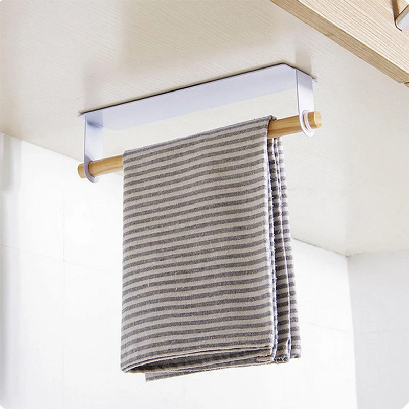 Самоклеящийся держатель рулона бумаги вешалка для хранения полотенец тканевая вешалка на шкаф подвесная полка Ванная Кухня Инструменты