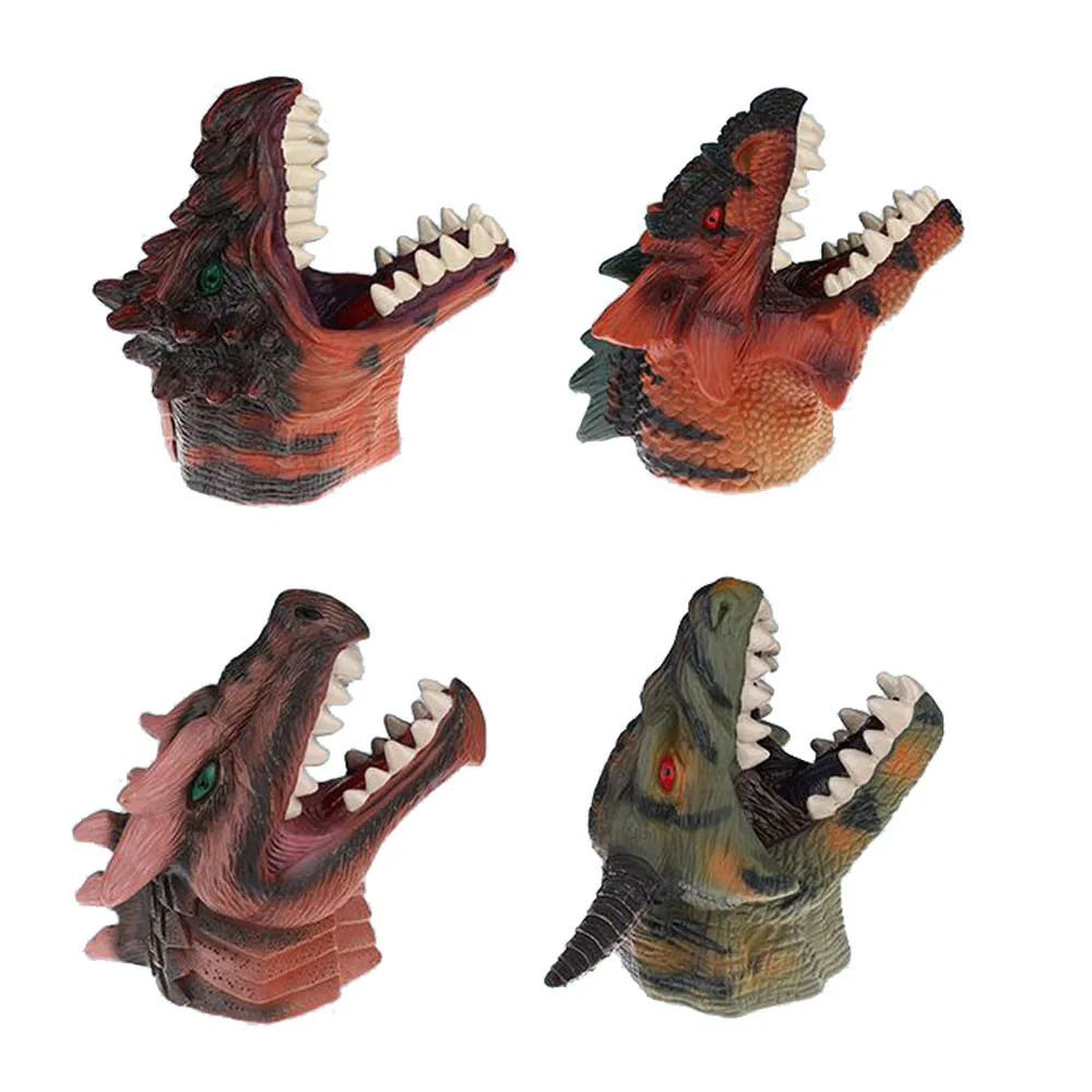 Динозавр Ручные куклы Веселая игрушка-Новинка Детская кукла-динозавр фигурка имитация игрушки ролевые игры реалистичные перчатки-куклы динозавра