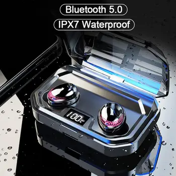 

EastVita X10 TWS Bluetooth Headphone HIFI Wireless Earphones Stereo Sport Earbuds Headset With Charging Box Mic r45
