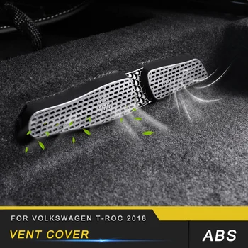 

For Volkswagen T-ROC Golf 7 Arteon Magotan B8 Car Seat A/C Air Vent Outlet Panel Cover Trim Frame Sticker Accessories