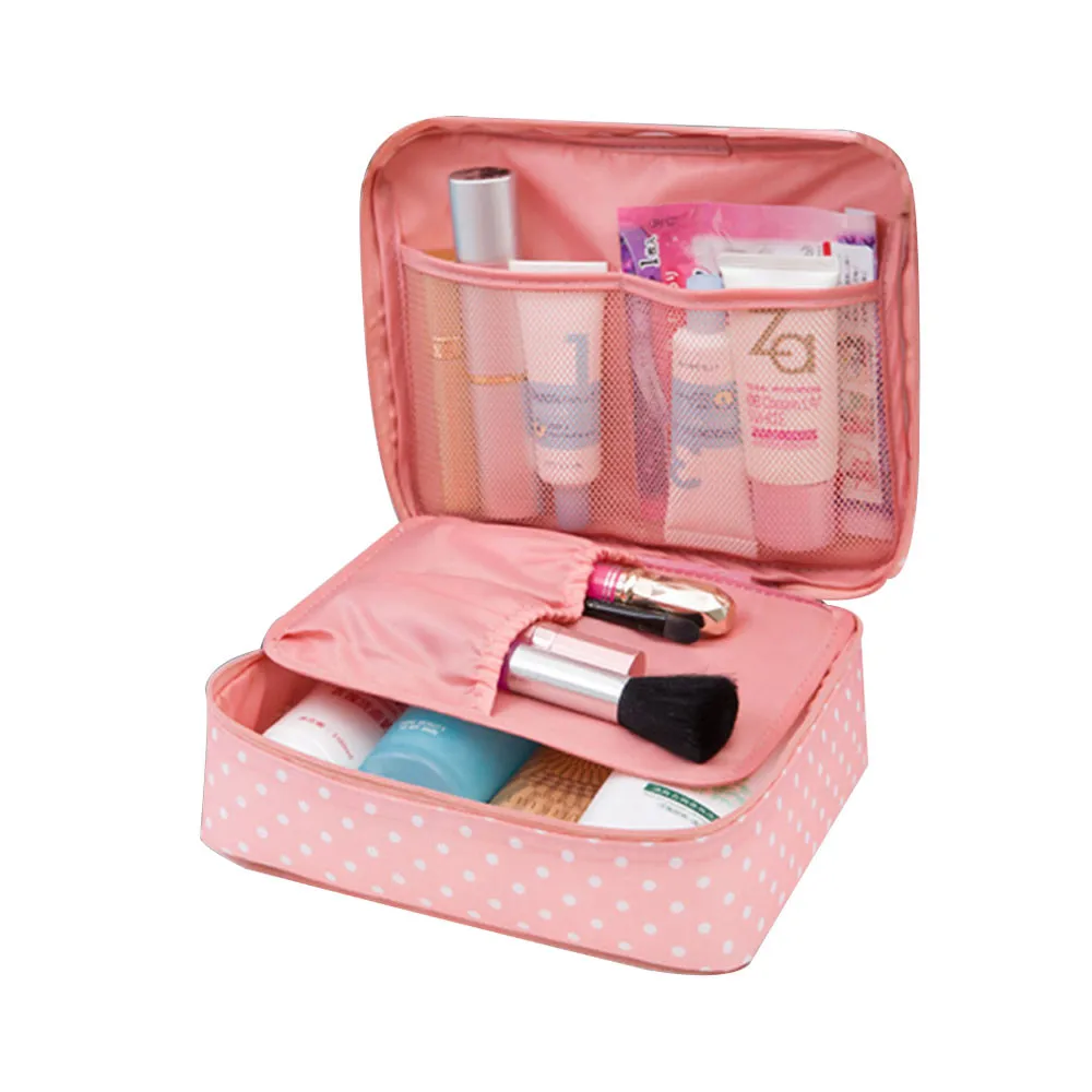 hand cosmetic bag makeup bag wash package Large capacity Case bag organizer travel Toiletry Storage