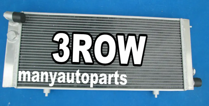Only radiator Алюминий сплав радиатор и два вентилятора для peugeot 205 GTI 1.6L& 1.9L 1984-1994 1985 1986 1987 88 89 90 91 92 93 94 - Цвет: Only radiator