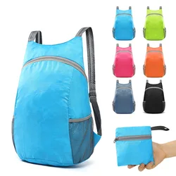 20L Waterproof Backpack Ultralight Foldable Bag Breathable Shoulder Strap Outdoor Camping Hiking Backpack With Storage Bag 2020