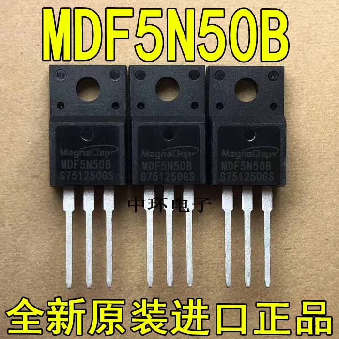

10pcs/lot MDF5N50B MDF5N50F 5A 500V